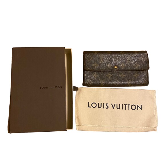 Louis Vuitton Authentic Sarah LV Monogram Long Wallet - Picture 1 of 16